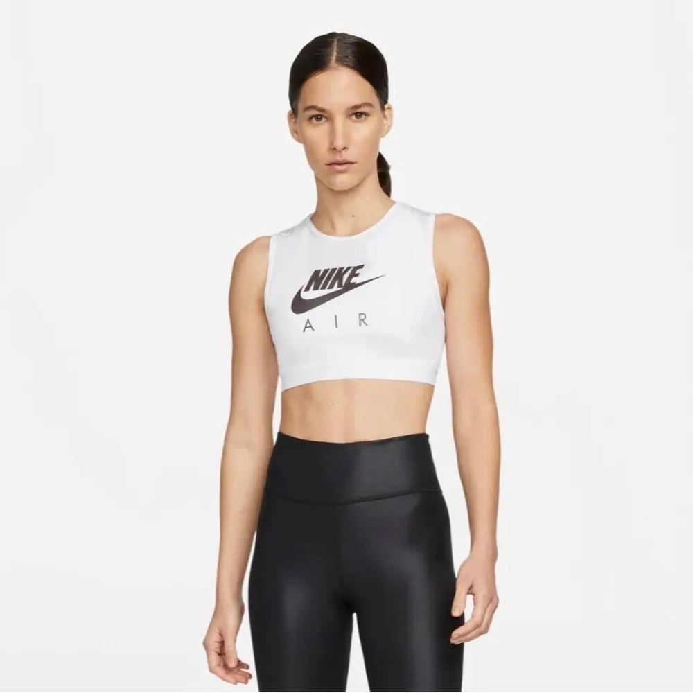 Nike Air Swoosh-Women's Medium-Support High-Neck Sports Bra